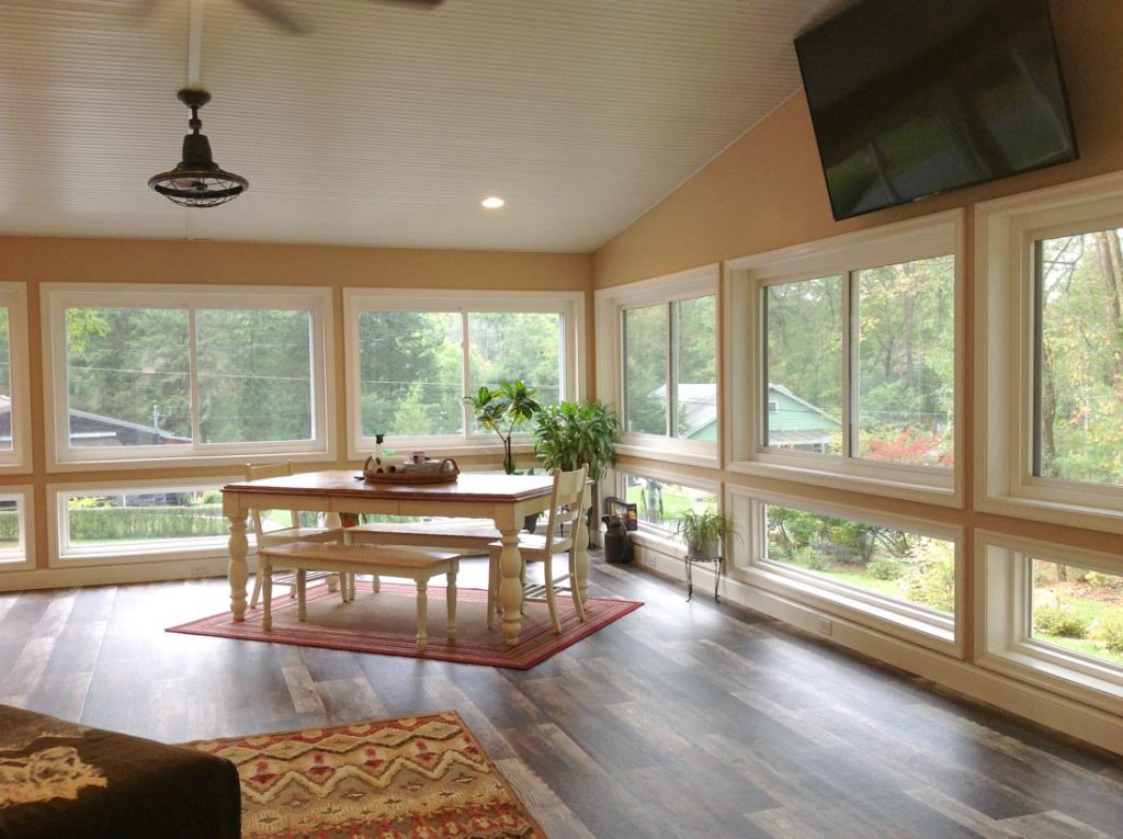 Home Addition with Sunroom